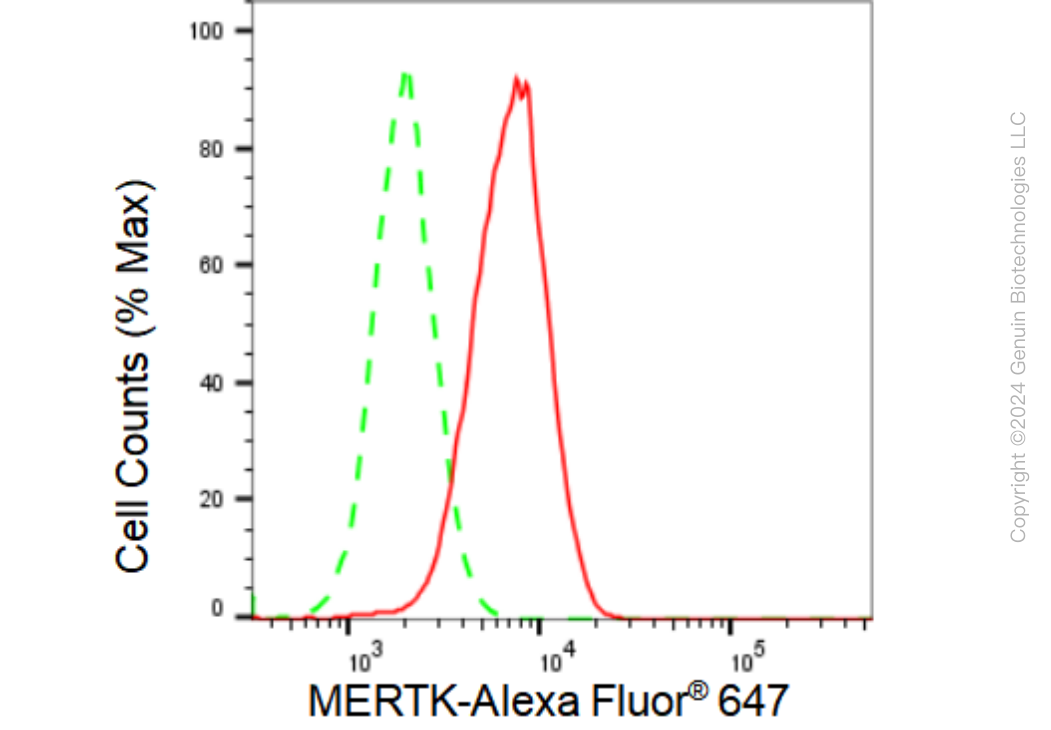 KD-Validated Anti-MERTK Rabbit Monoclonal Antibody ABG1046
