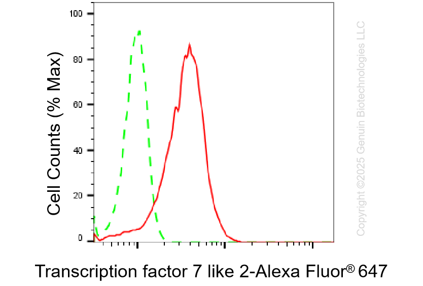 KD-Validated Anti-Transcription Factor 7 Like 2 Rabbit Monoclonal Antibody ABG1379